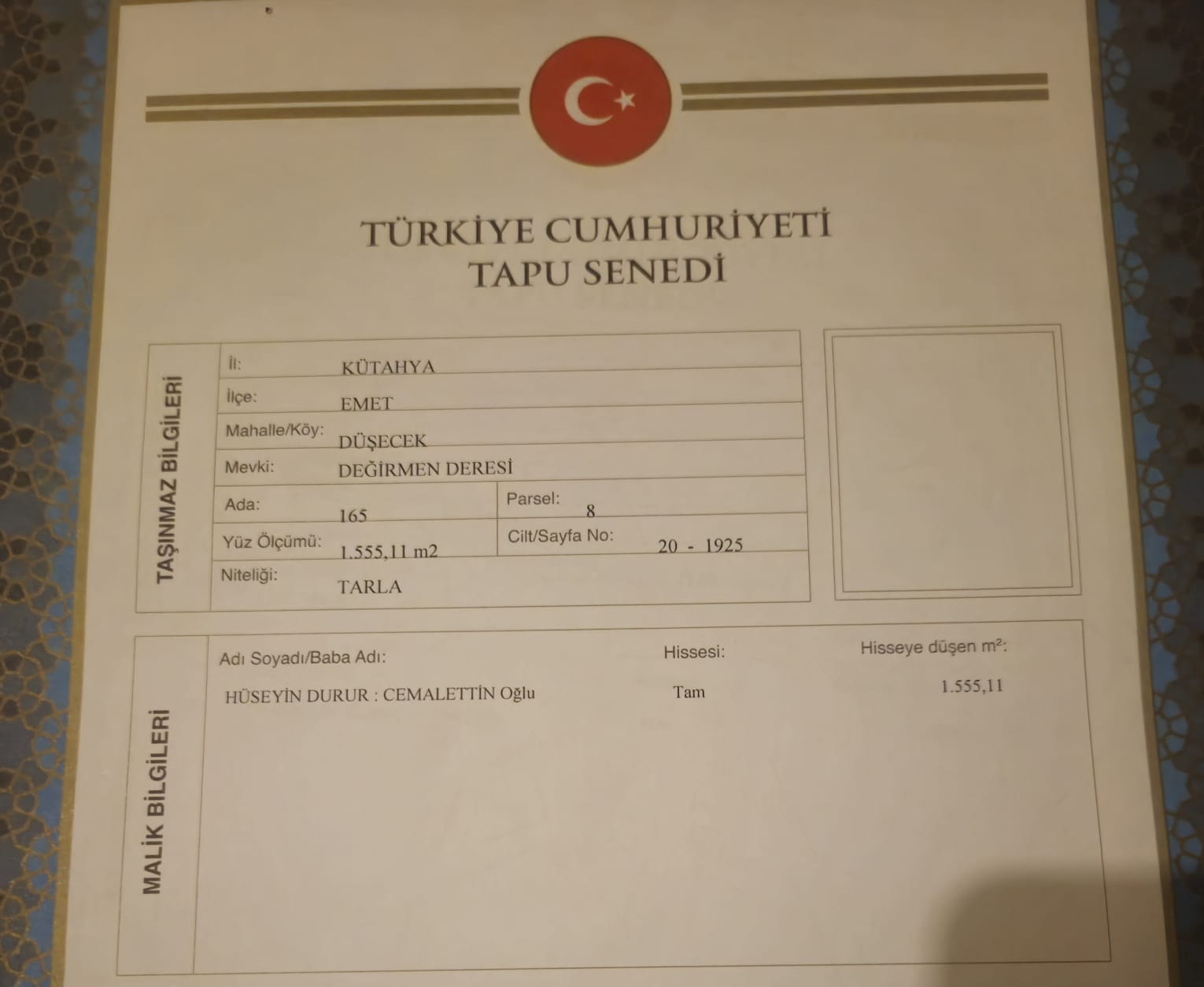 İlan Fotoğrafı